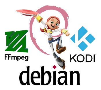FFmpeg Kodi Debian Jessie